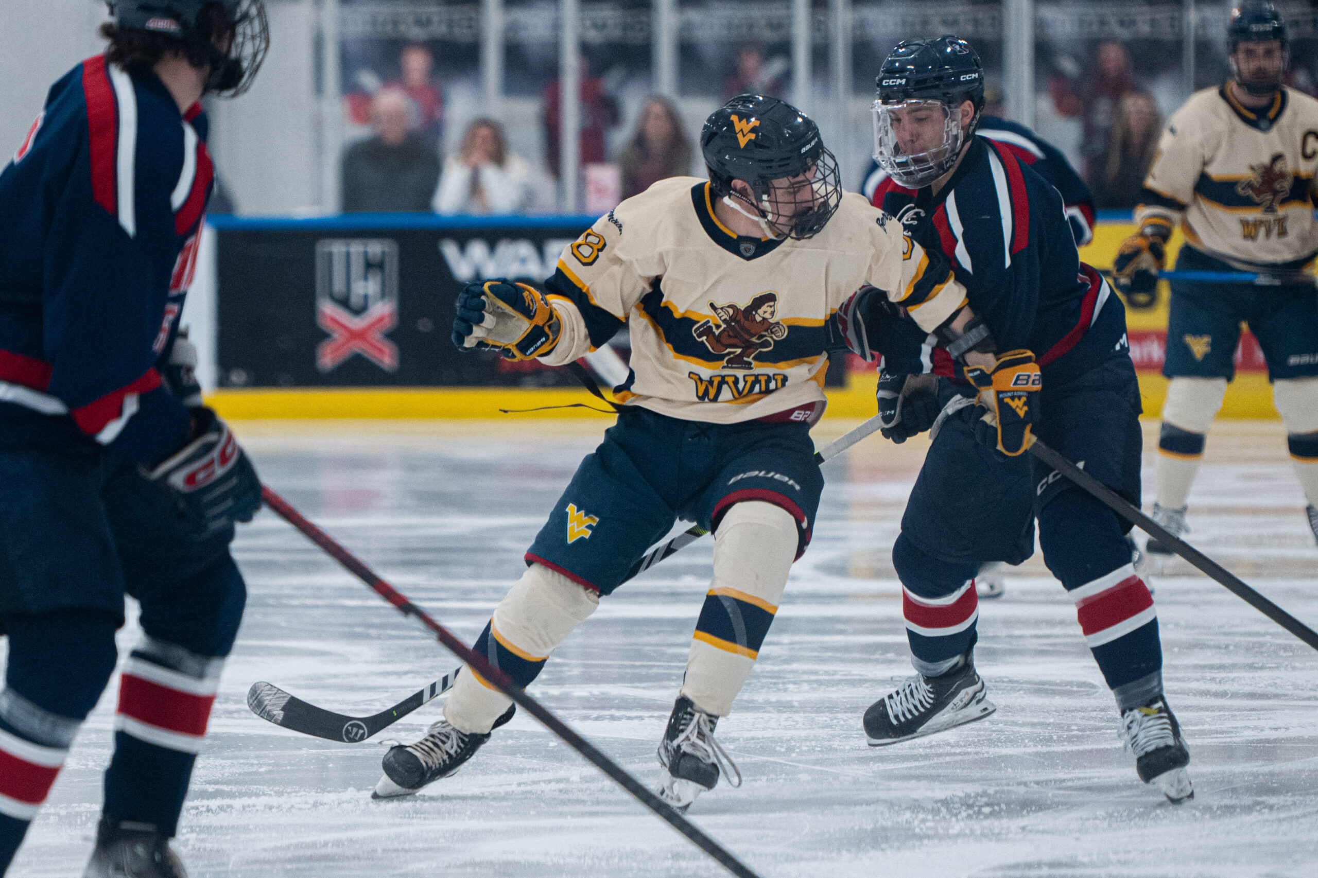 Champions Again: WVU hockey captures its first CHMA championship since 2014 behind a statement weekend at Hope Gas Ice Pavilion